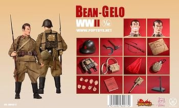 POPTOYS BGS002 Bean Gelo 1/12フィギュア ジョージ POPtoys】BGS002 1/12 Bean Gelo Series Fat guy--George WW2